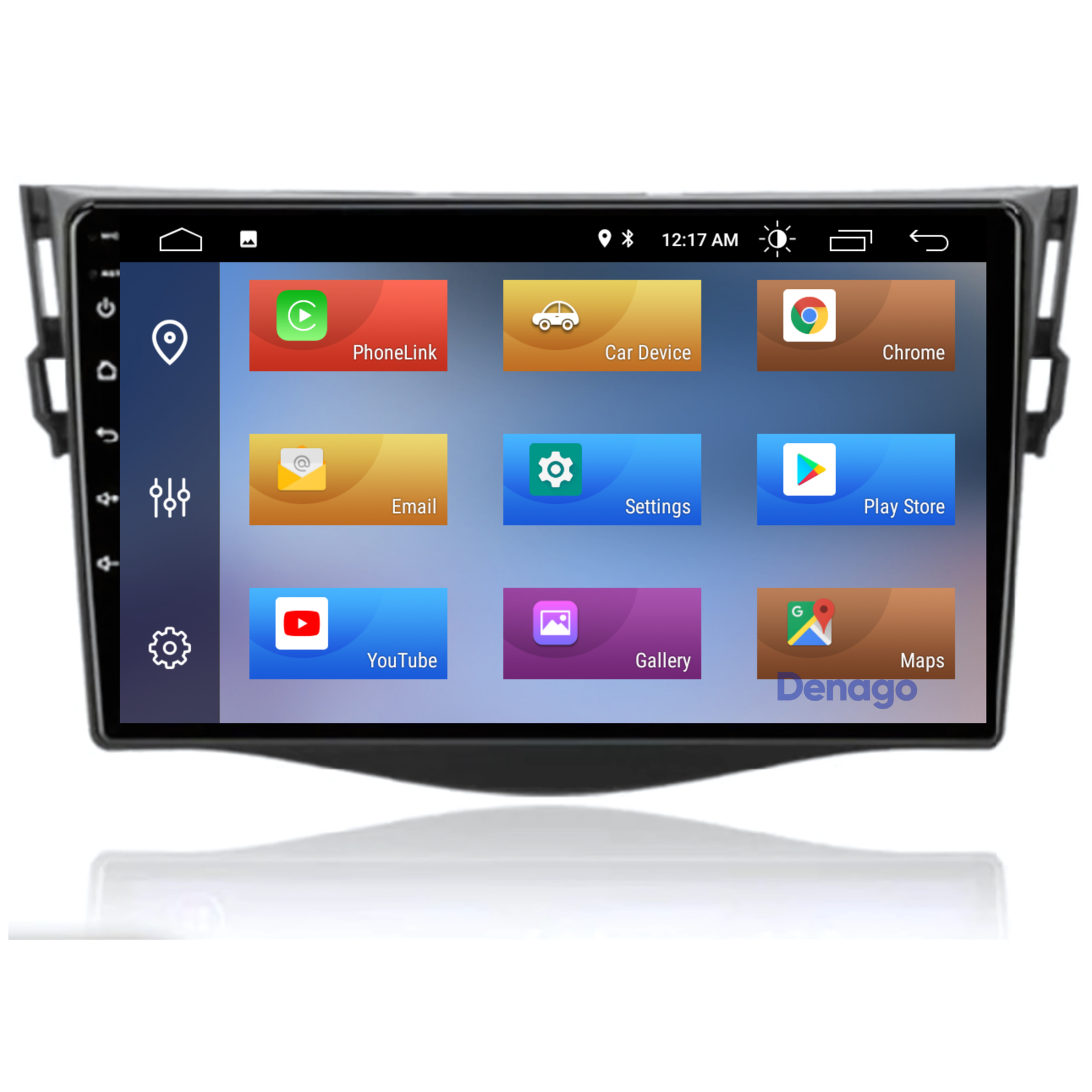 Toyota RAV4 CarPlay autoradio | 2006 t/m 2013 | Denago DNG-A39 | 9 inch | Android 13 | Draadloos CarPlay & Android Auto