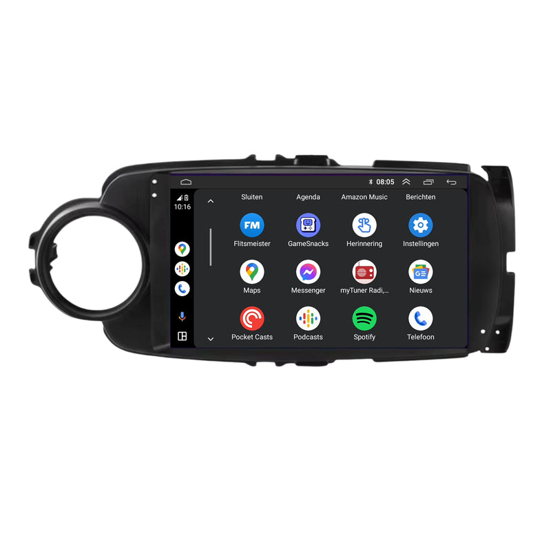 Toyota Yaris | Android 13 | Autoradio | 2011 t/m 2019 | CarPlay & Android Auto-7