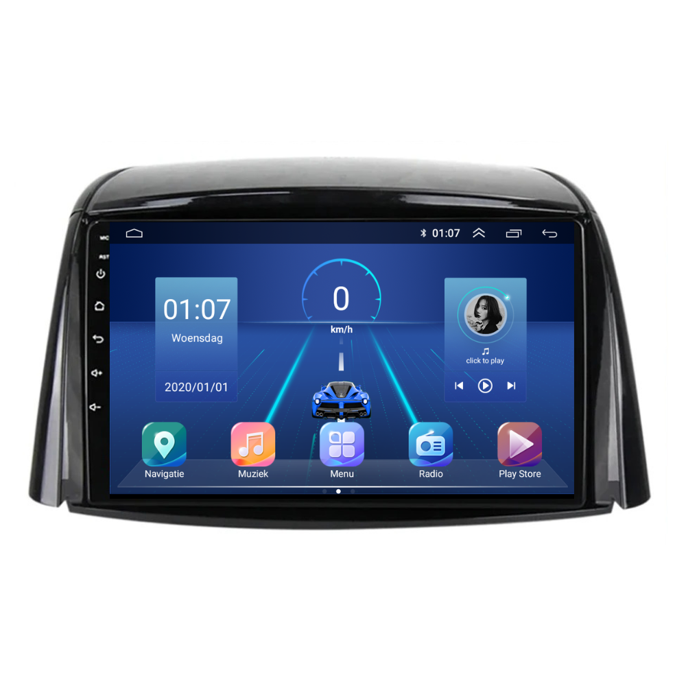 Renault Koleos | Android 13 | Autoradio | 2008 t/m 2016 | CarPlay & Android Auto-5