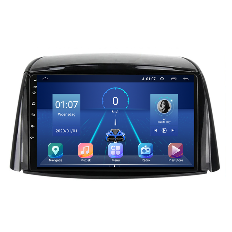 Renault Koleos | Android 13 | Autoradio | 2008 t/m 2016 | CarPlay & Android Auto-5