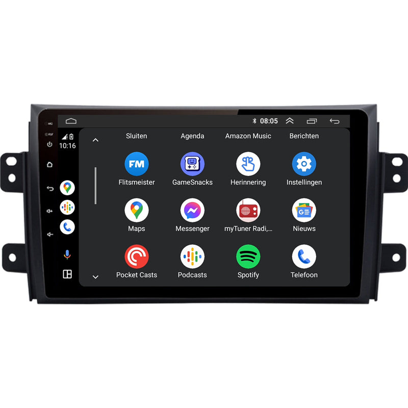 Suzuki SX4 | Android 13 | Autoradio | 2006 t/m 2011 | CarPlay & Android Auto-5