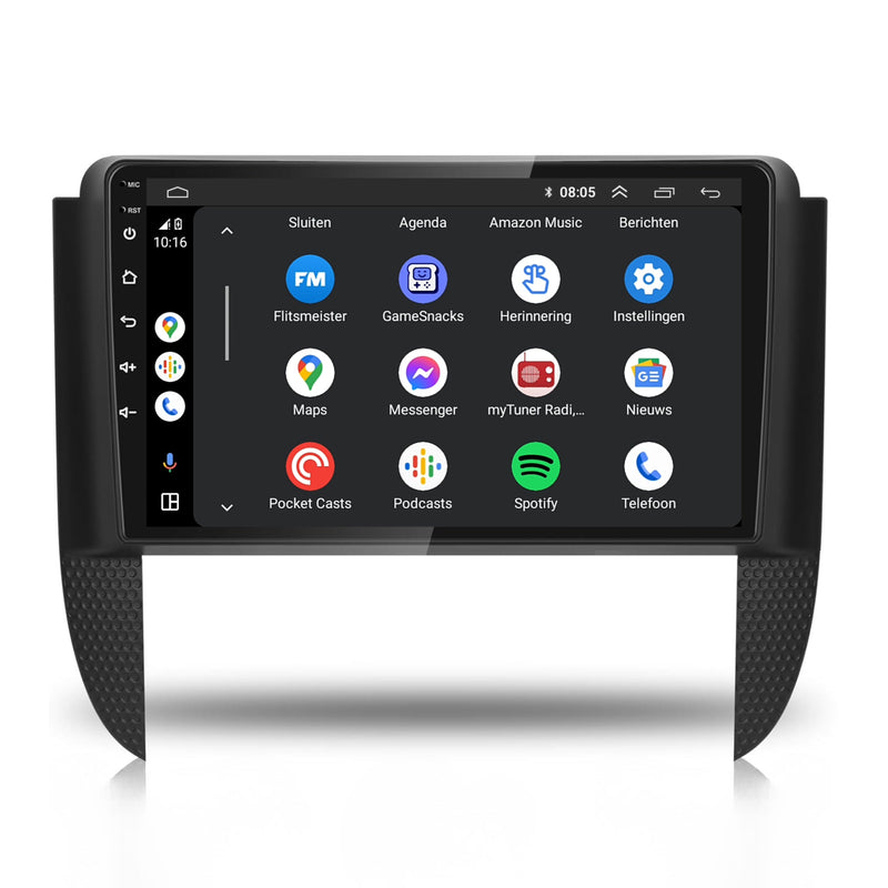 Chevrolet Kaleos | Android 13 | Autoradio | 2004 t/m 2010 | CarPlay & Android Auto-5