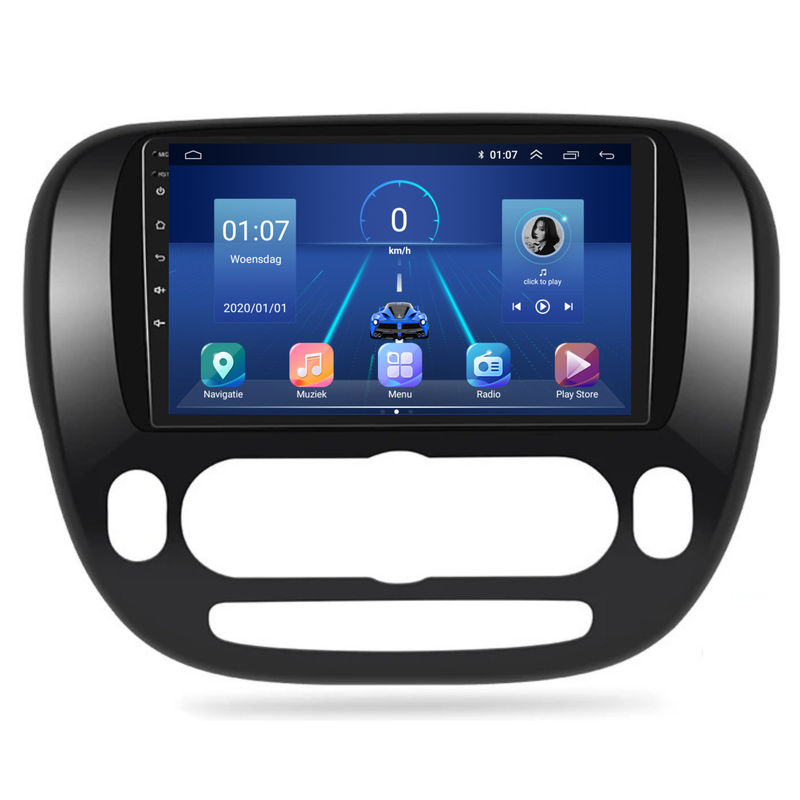 Kia Soul | Android 13 | Autoradio | 2014 t/m 2018 | Carplay & Android Auto-9
