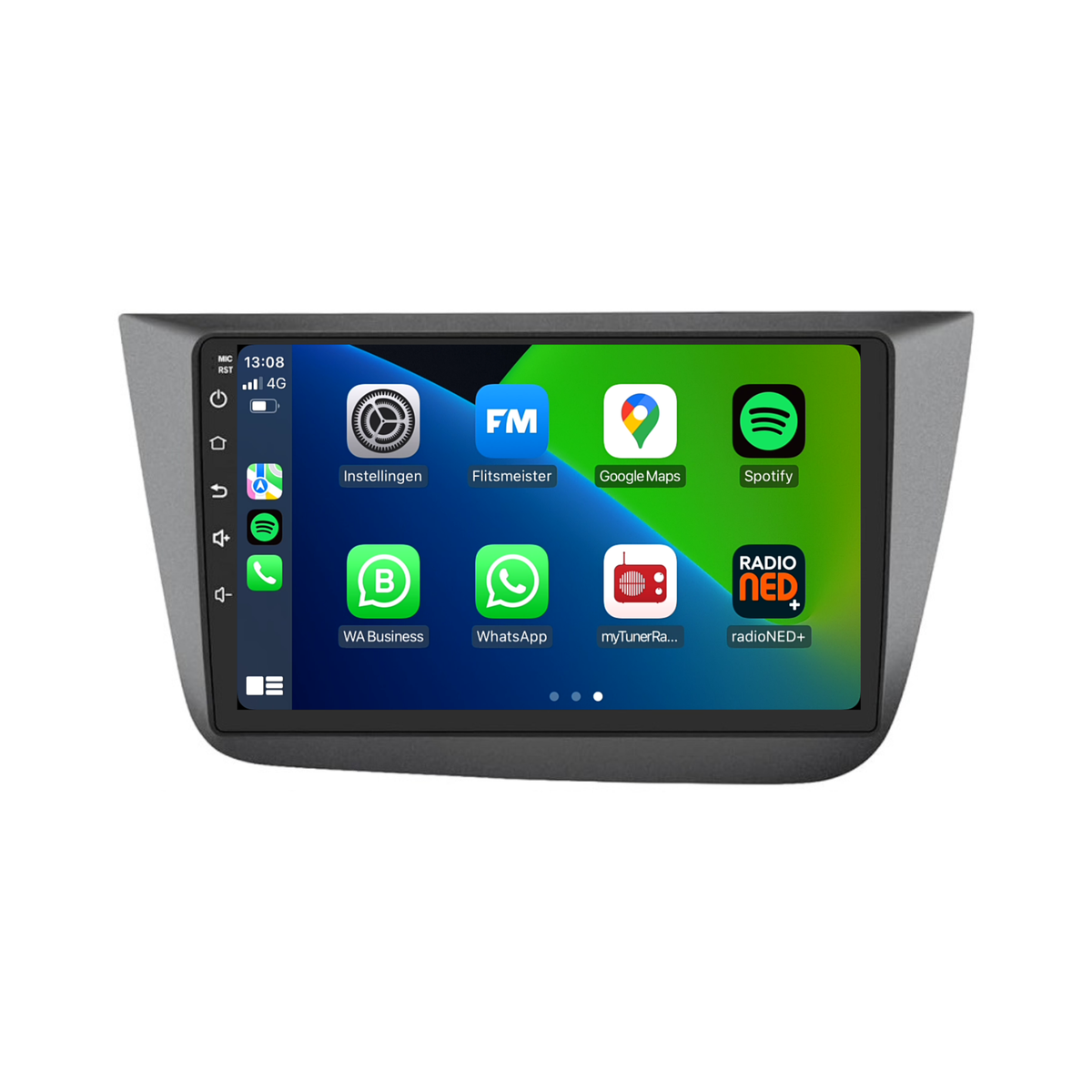 Seat Altea | Android 13 | Autoradio | 2004 t/m 2015 | Carplay & Android Auto-1