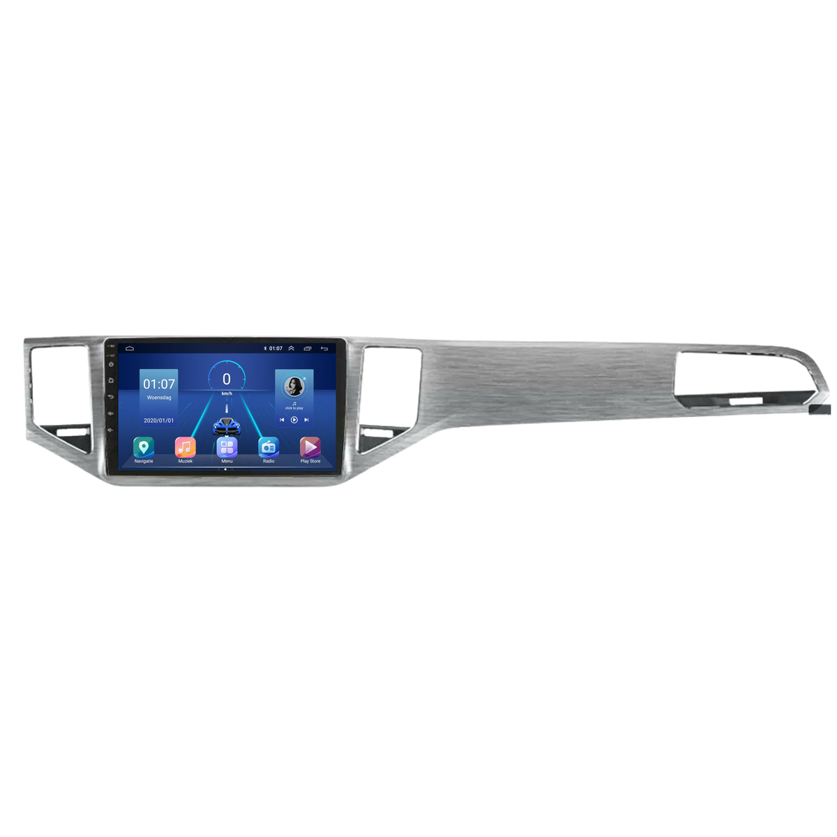 Volkswagen Golf Sportsvan CarPlay & Android Auto autoradio | 2015 t/m 2021 | Android 15 | Davilon | Zilver-8