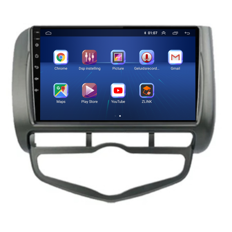 CarPlay Honda Jazz | Android 13 | Autoradio | 2005 t/m 2008 | Carplay & Android Auto-2