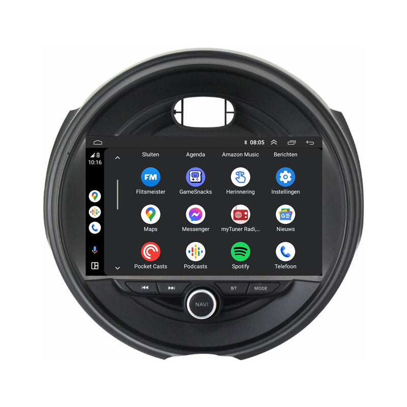 Mini Cooper F55| F56 | Clubman | Android 13 | Autoradio | 2014 t/m 2020 | Carplay & Android Auto-2
