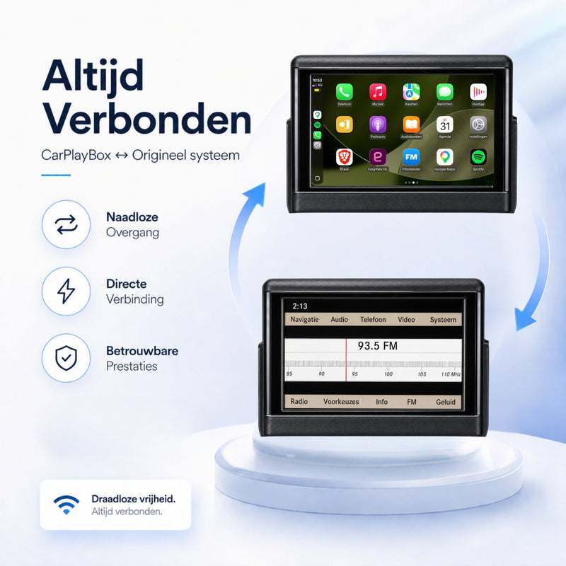 Mercedes GLK-Klasse | 2008 t/m 2011 | CarPlay & Android Auto Box | NTG 4.0-5