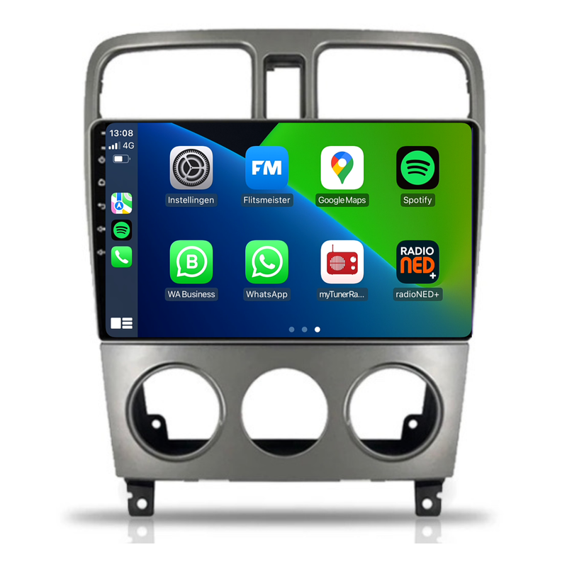 Subaru Forester | Android 13 | Autoradio | 2002 t/m 2007 | Carplay & Android Auto-1