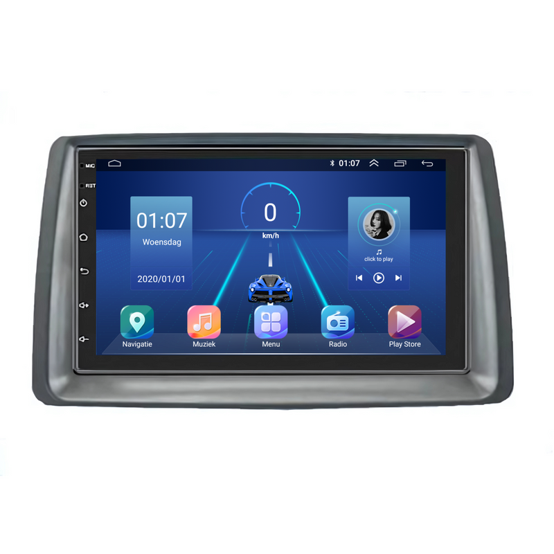 Fiat Panda CarPlay & Android Auto autoradio | 2003 t/m 2012 | Android 15 | Davilon | 7 inch-4