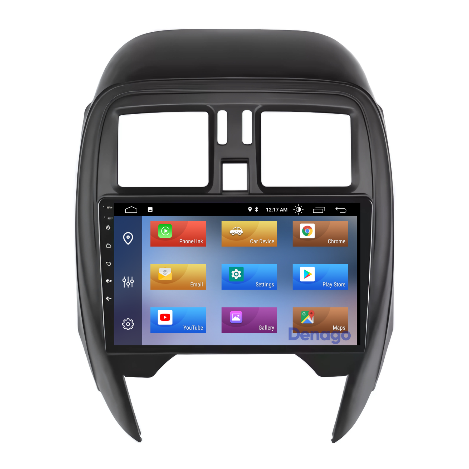 Nissan Micra CarPlay autoradio | 2013 t/m 2017 | Denago DNG-A27 | 9 inch | Android 13 | Draadloos CarPlay & Android Auto
