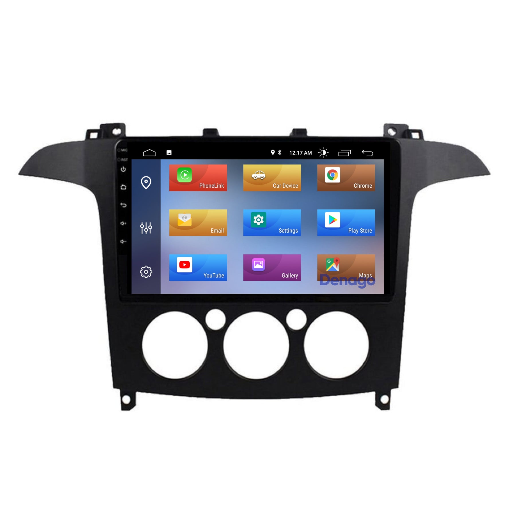 Ford S-Max CarPlay autoradio | 2006 t/m 2008 | Denago DNG-A136 | 9 inch | Android 13 | Draadloos CarPlay & Android Auto