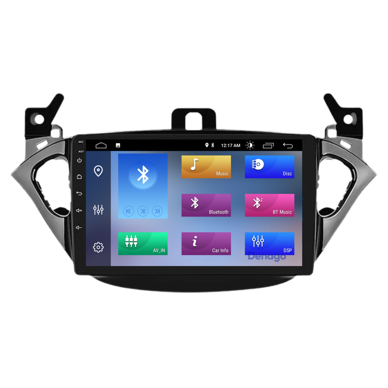 Opel Adam CarPlay autoradio | 2014 t/m 2019 | Denago DNG-A382 | 9 inch | Android 13 | Draadloos CarPlay & Android Auto-3