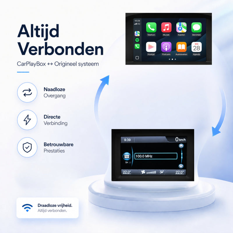 Volvo V40 | 2012 t/m 2014 | CarPlay & Android Auto Box | Sensus-5