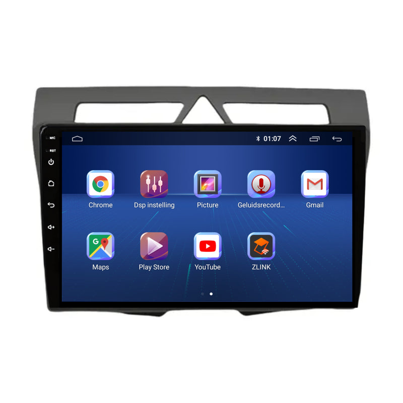 Kia Picanto | Autoradio | 2008 t/m 2010 | Carplay & Android Auto | Zwart-2