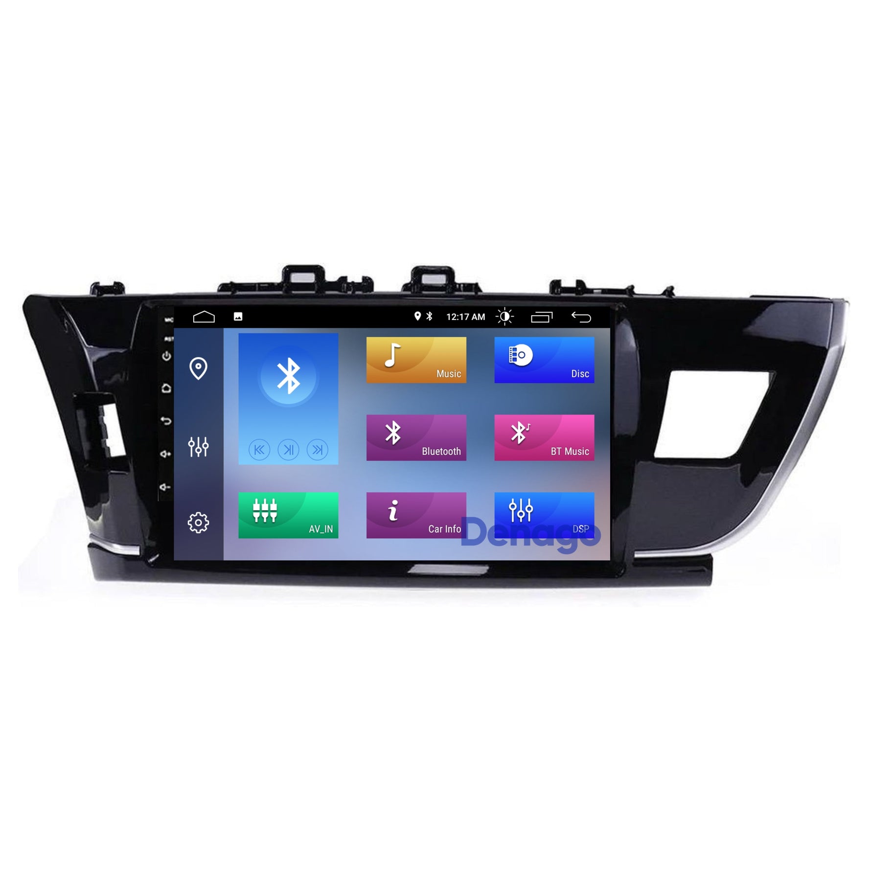 Toyota Corolla CarPlay autoradio | 2014 t/m 2016 | Denago DNG-A281 | 9 inch | Android 13 | Draadloos CarPlay & Android Auto