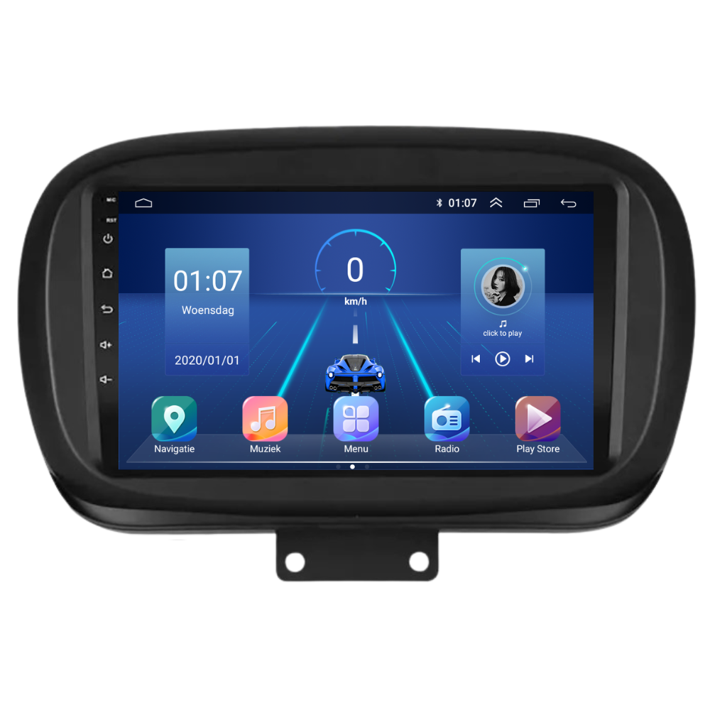 Fiat 500X  | Android 13 | Autoradio | 2015 t/m 2023 | Carplay & Android Auto-9