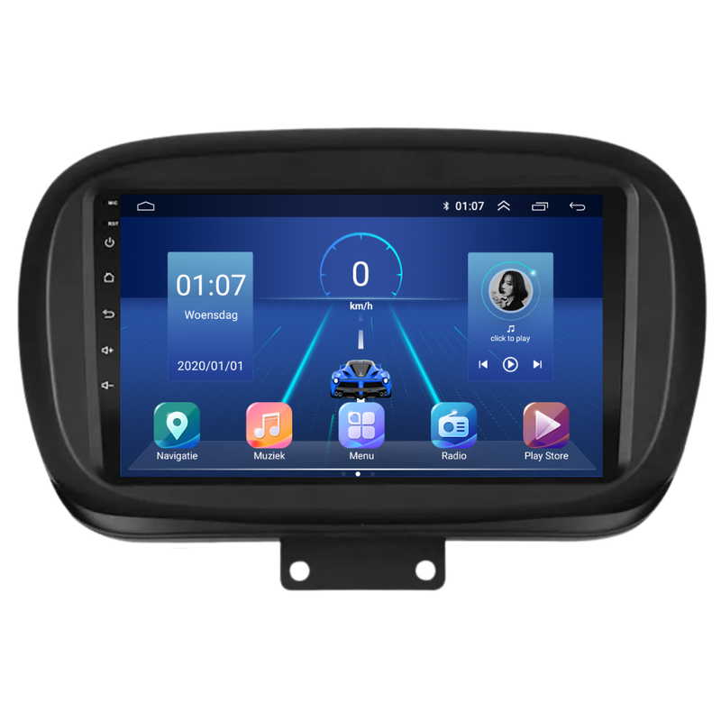 Fiat 500X  | Android 13 | Autoradio | 2015 t/m 2023 | Carplay & Android Auto-9