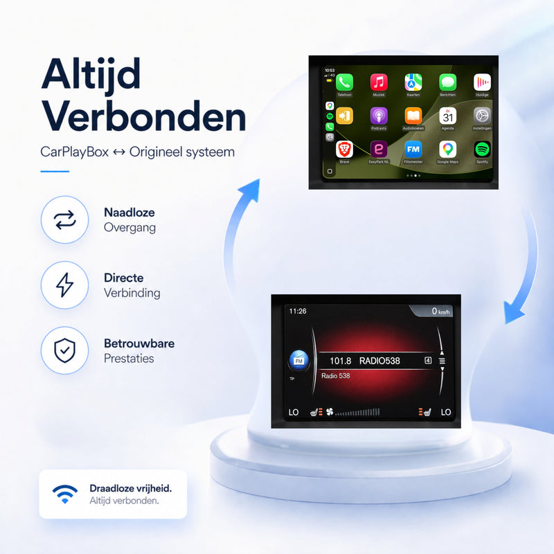 Volvo V60 | 2013 t/m 2018 | CarPlay & Android Auto Box | Sensus Connect-5