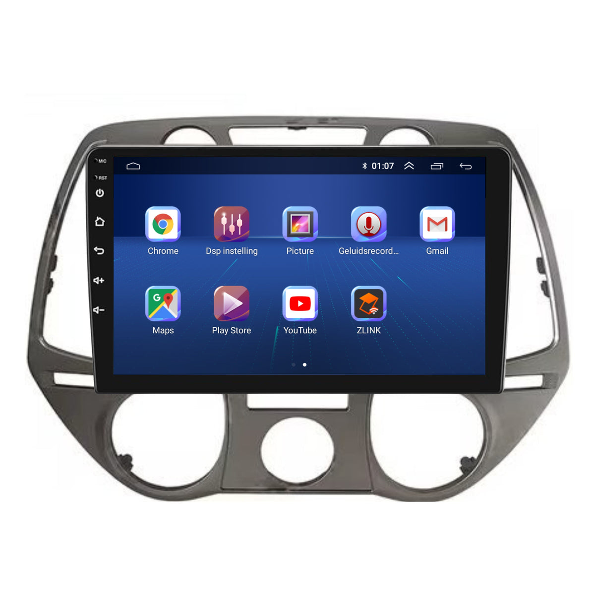 Hyundai I20 | 2008 t/m 2014 | Android 13 | Draadloos Apple Carplay & Android auto-6