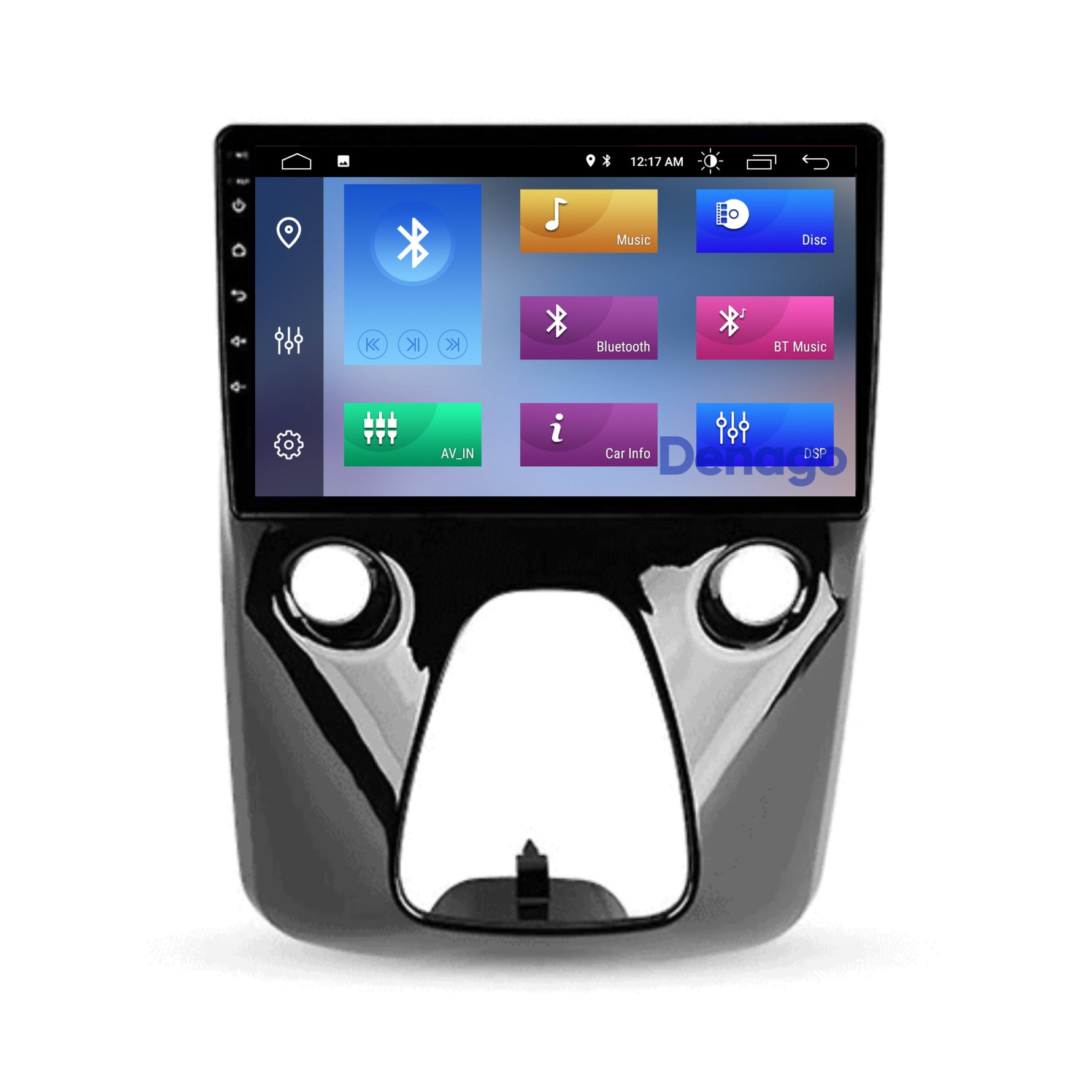 Toyota Aygo X-wave CarPlay autoradio | 2015 t/m 2021 | Denago DNG-A263 | 10 inch | Android 13 | Draadloos CarPlay & Android Auto