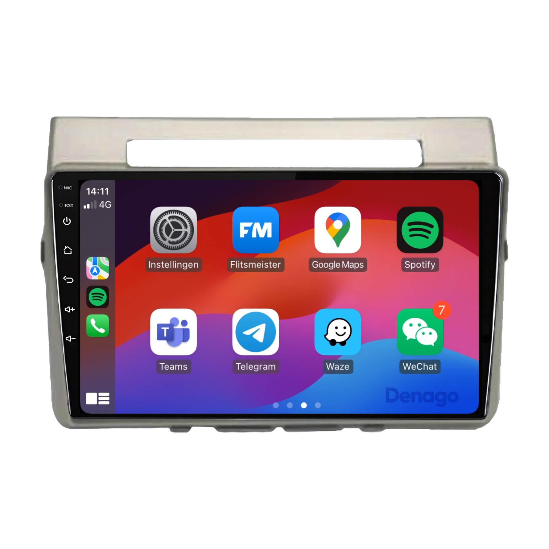 Toyota Corolla CarPlay autoradio | 2004 t/m 2009 | Denago DNG-A15 | 9 inch | Android 13 | Draadloos CarPlay & Android Auto