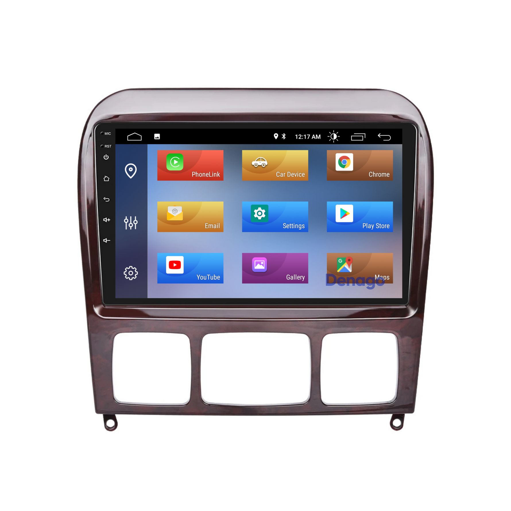 Mercedes S-Klasse CarPlay autoradio | 1999 t/m 2005 | Denago DNG-A92 | 9 inch | Android 13 | Draadloos CarPlay & Android Auto