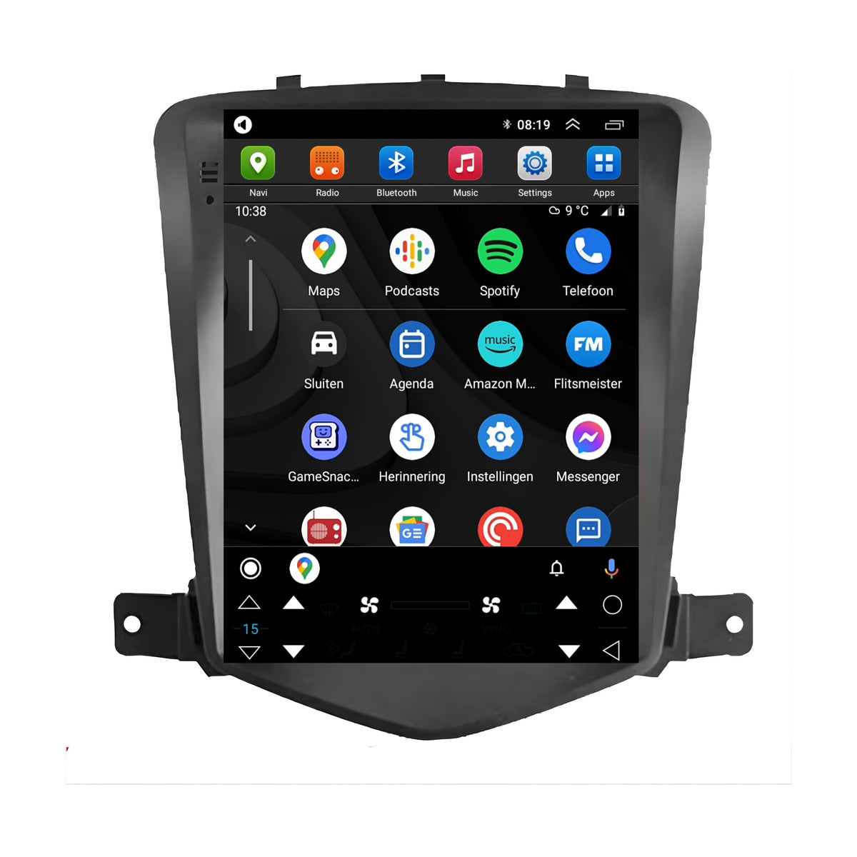 Chevrolet Cruze | Android 13 | Autoradio | 2009 t/m 2015 | CarPlay & Android Auto | Grote scherm-4
