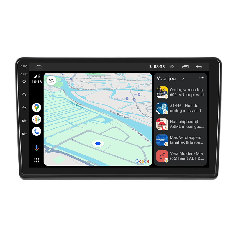 Fiat Ducato | Android 13 | Autoradio | 2012 t/m 2021 | CarPlay & Android Auto-2