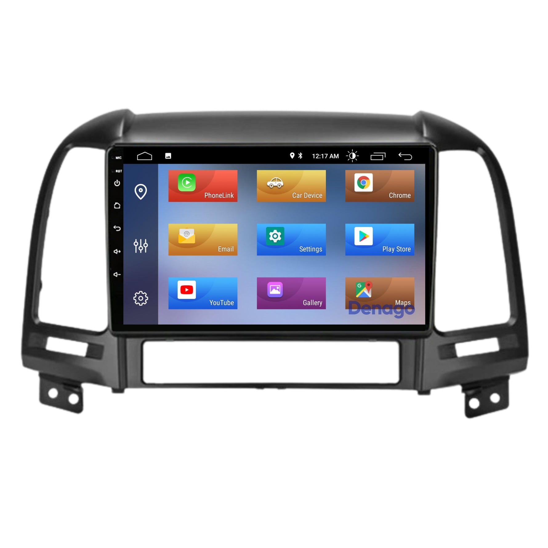 Hyundai Santa Fe CarPlay autoradio | 2006 t/m 2011 | Denago DNG-A152 | 9 inch | Android 13 | Draadloos CarPlay & Android Auto
