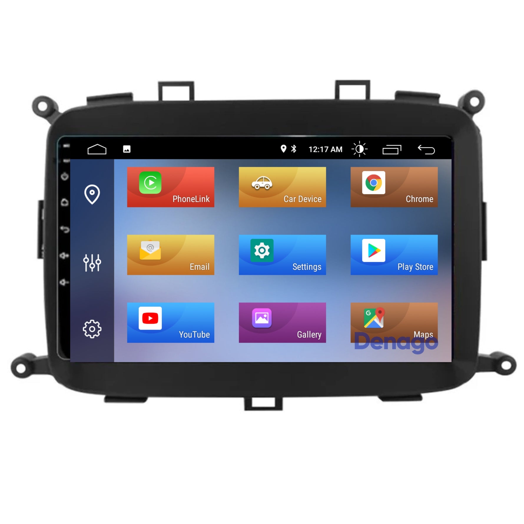 Kia Carens CarPlay autoradio | 2013 t/m 2019 | Denago DNG-A180 | 9 inch | Android 13 | Draadloos CarPlay & Android Auto