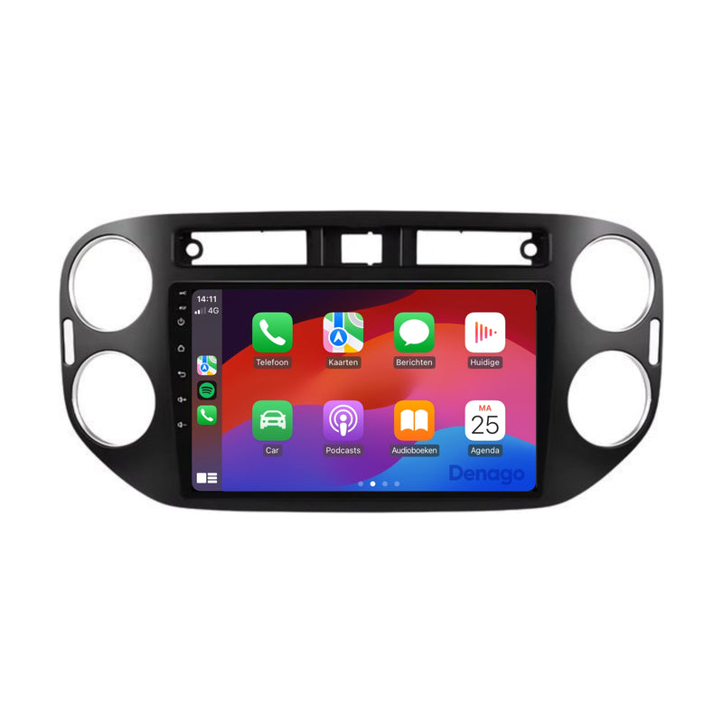 Volkswagen Tiguan CarPlay autoradio | 2007 t/m 2015 | Denago DNG-A380 | 9 inch | Android 13 | Draadloos CarPlay & Android Auto-4