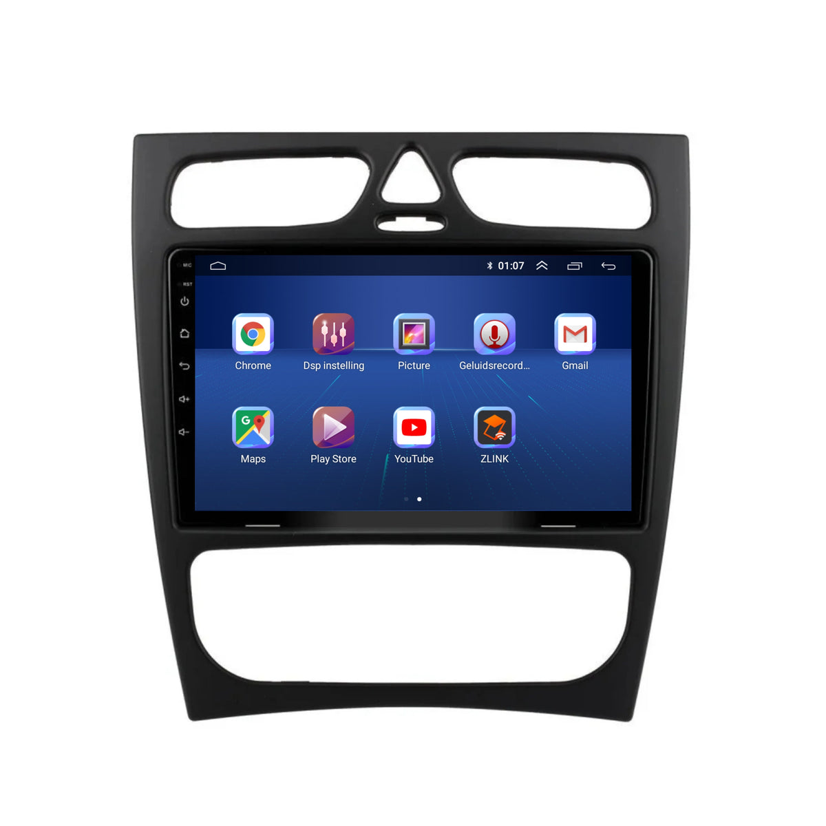 Mercedes C-Klasse W203 | Android 13 | Autoradio | 2000 t/m 2004 | CarPlay & Android Auto-5