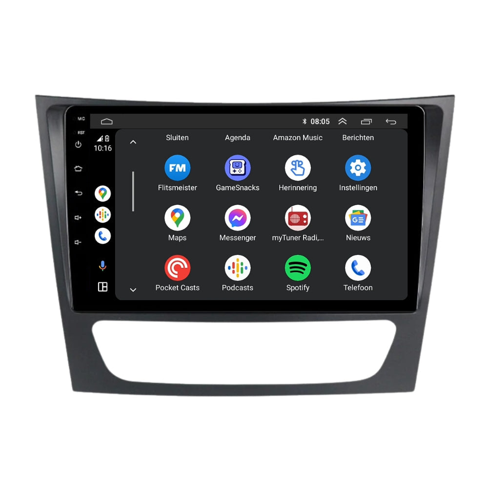 Mercedes G-klasse | Android 13 | Autoradio | 2005 t/m 2011 | CarPlay & Android Auto-2