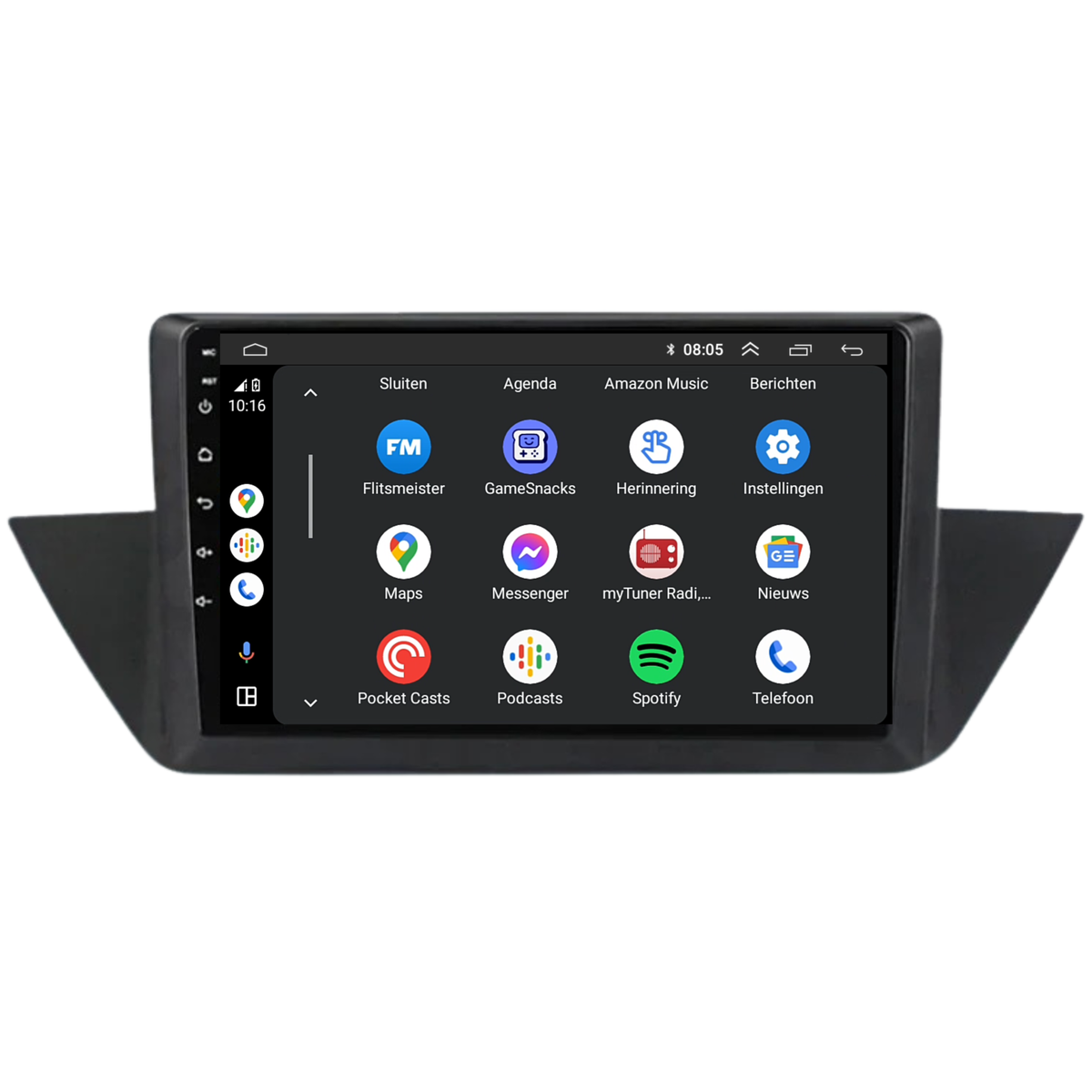 BMW X1 CarPlay & Android Auto autoradio | 2010 t/m 2015 | Android 15 | Davilon-2