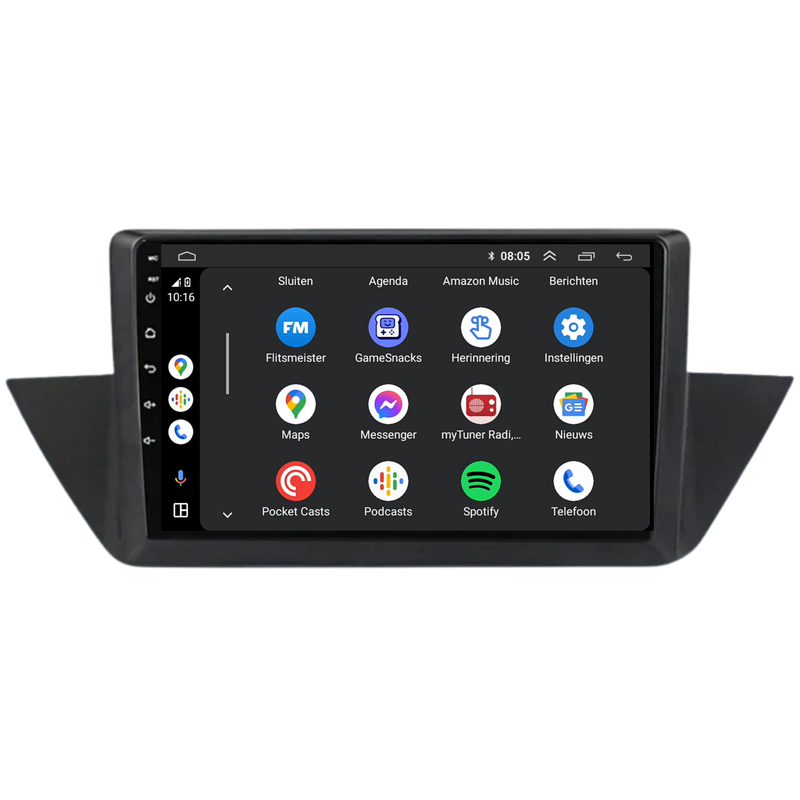 BMW X1 CarPlay & Android Auto autoradio | 2010 t/m 2015 | Android 15 | Davilon-2