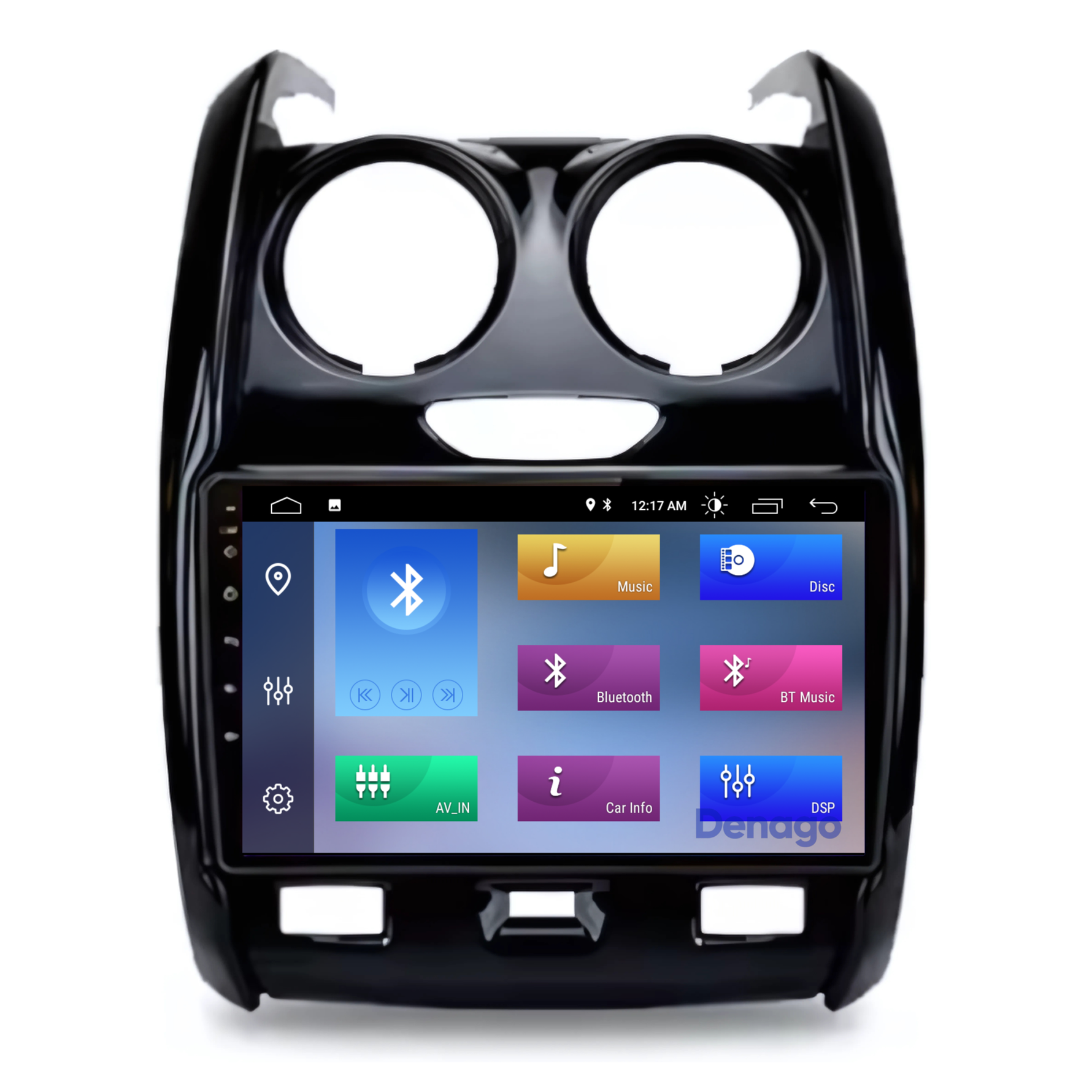 Dacia Duster CarPlay autoradio | 2013 t/m 2017 | Denago DNG-A32 | 9 inch | Android 13 | Draadloos CarPlay & Android Auto