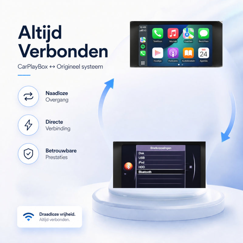 Volvo V40 | 2014 t/m 2020 | CarPlay & Android Auto Box | Sensus Connect-5