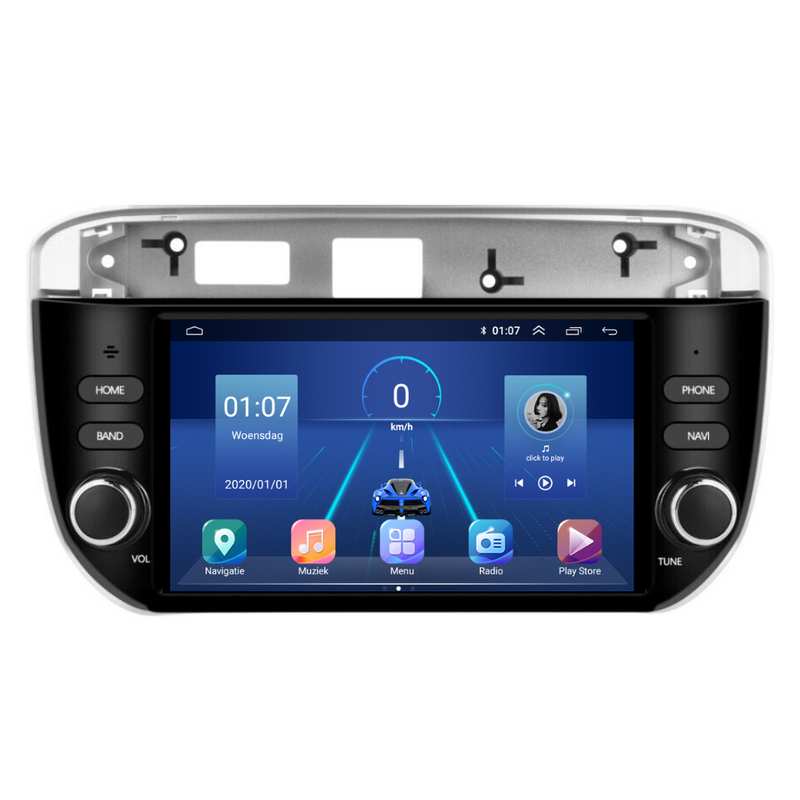 Fiat Punto/Linea CarPlay & Android Auto autoradio | 2010 t/m 2016 | Android 15 | Davilon-7