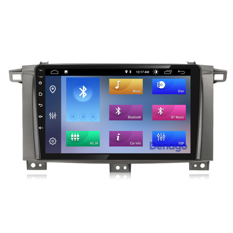 Toyota Land Cruiser LC100 CarPlay autoradio | 2005 t/m 2007 | Denago DNG-A338 | 9 inch | Android 13 | Draadloos CarPlay & Android Auto-7