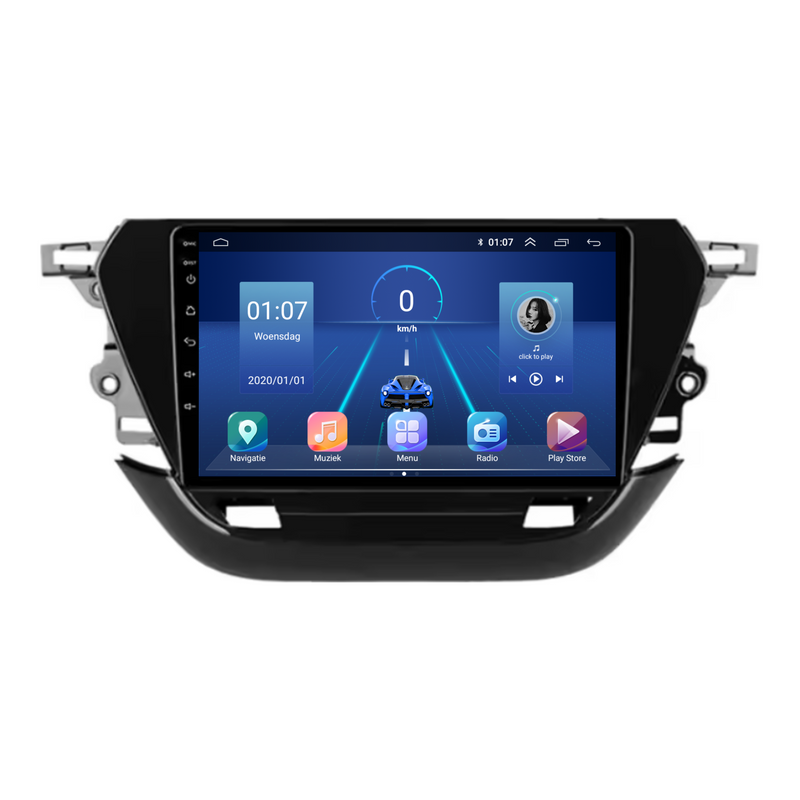 Opel Corsa CarPlay & Android Auto autoradio | 2019 t/m 2024 | Android 15 | Davilon-8
