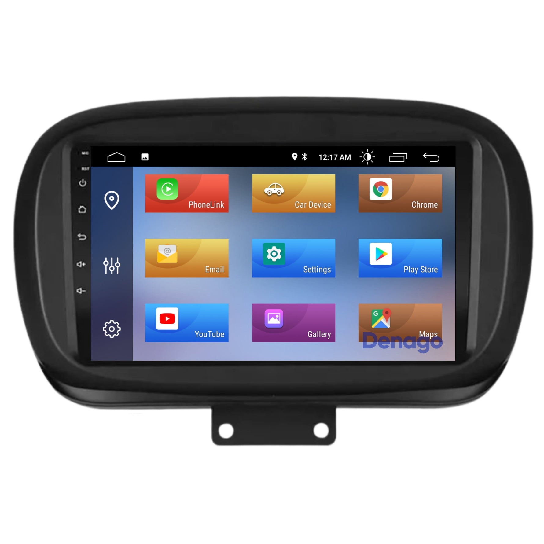 Fiat 500X CarPlay autoradio | 2014 t/m 2023 | Denago DNG-A147 | 9 inch | Android 13 | Draadloos CarPlay & Android Auto