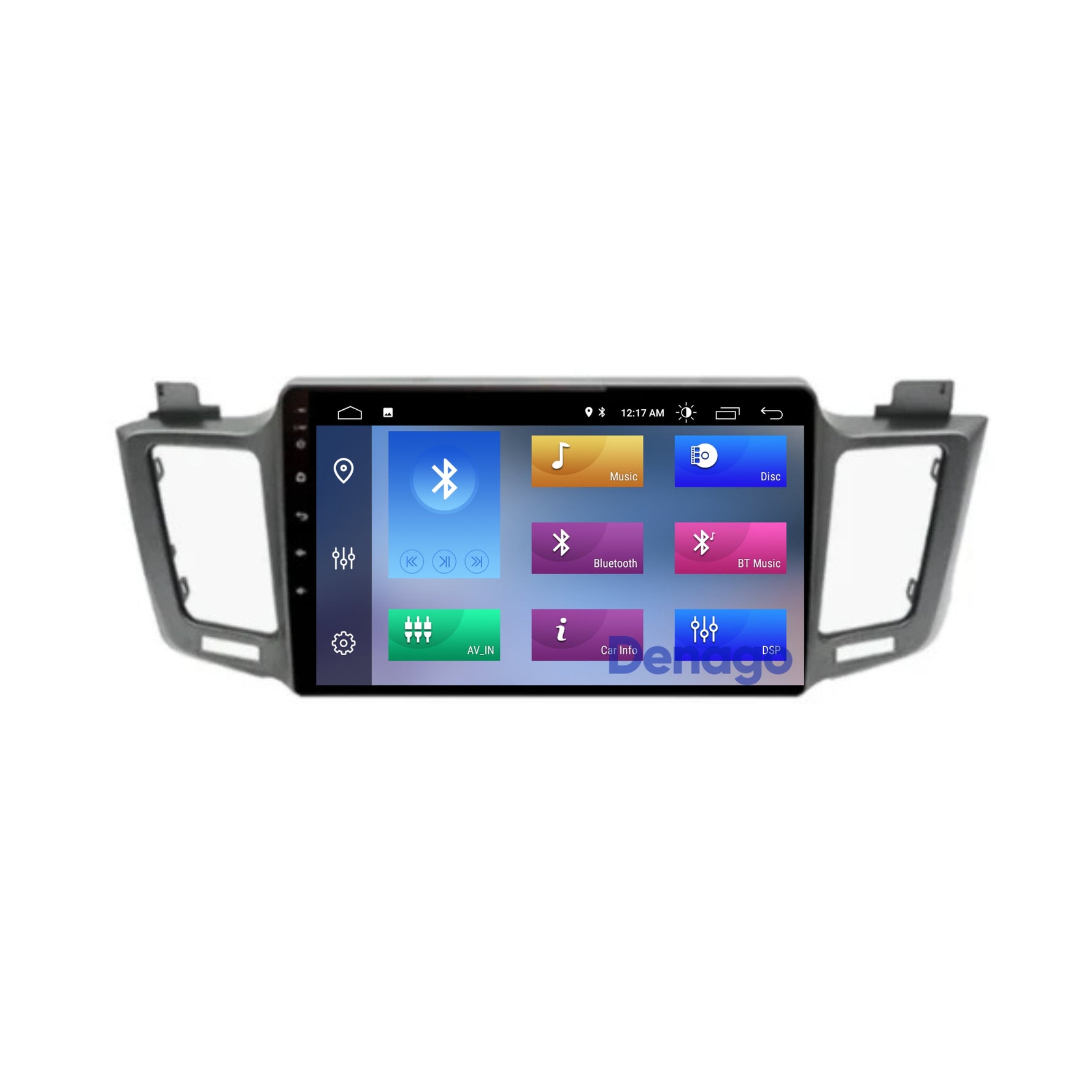 Toyota RAV4 CarPlay autoradio | 2013 t/m 2018 | Denago DNG-A249 | 9 inch | Android 13 | Draadloos CarPlay & Android Auto