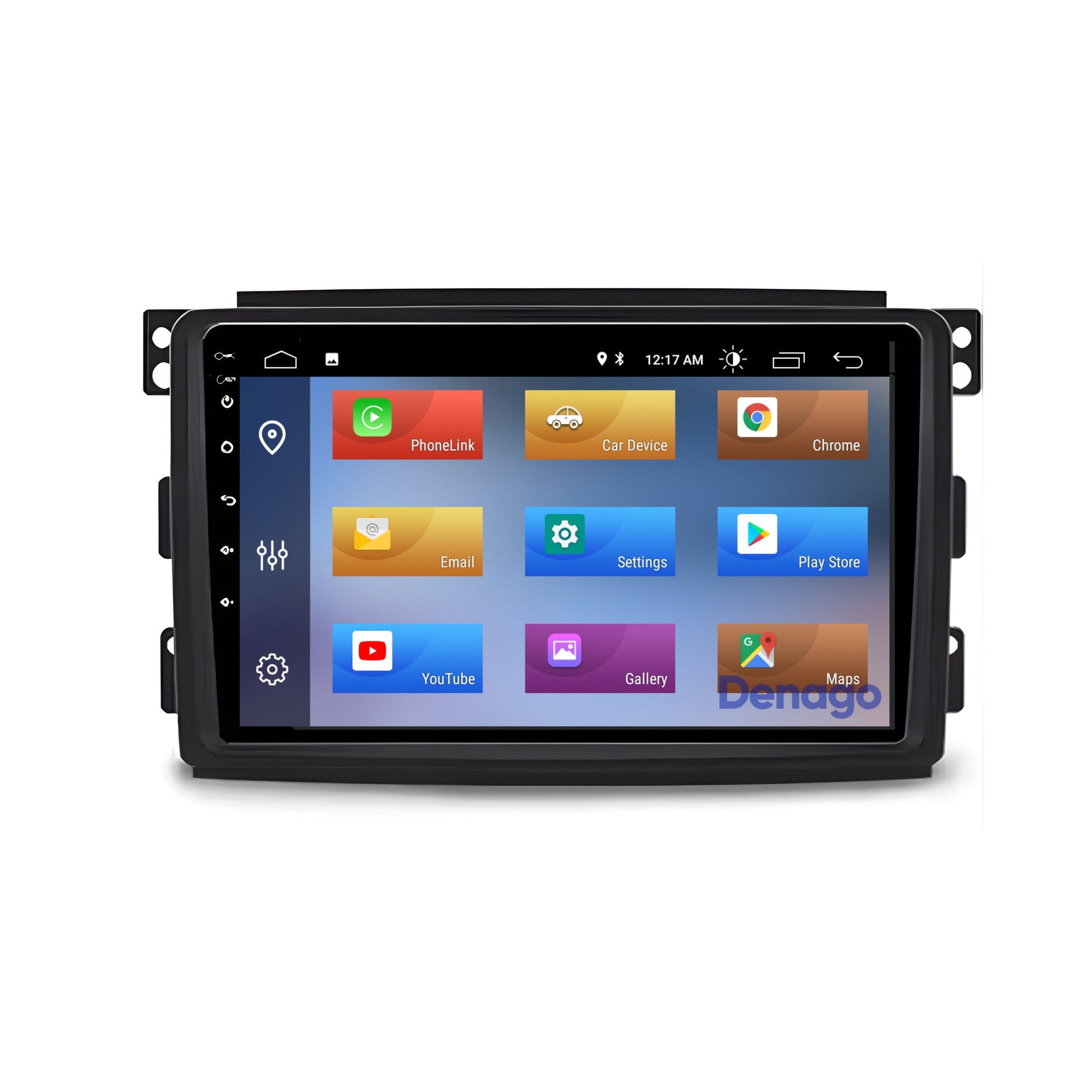 Smart Fortwo CarPlay autoradio | 2009 t/m 2015 | Denago DNG-A270 | 9 inch | Android 13 | Draadloos CarPlay & Android Auto