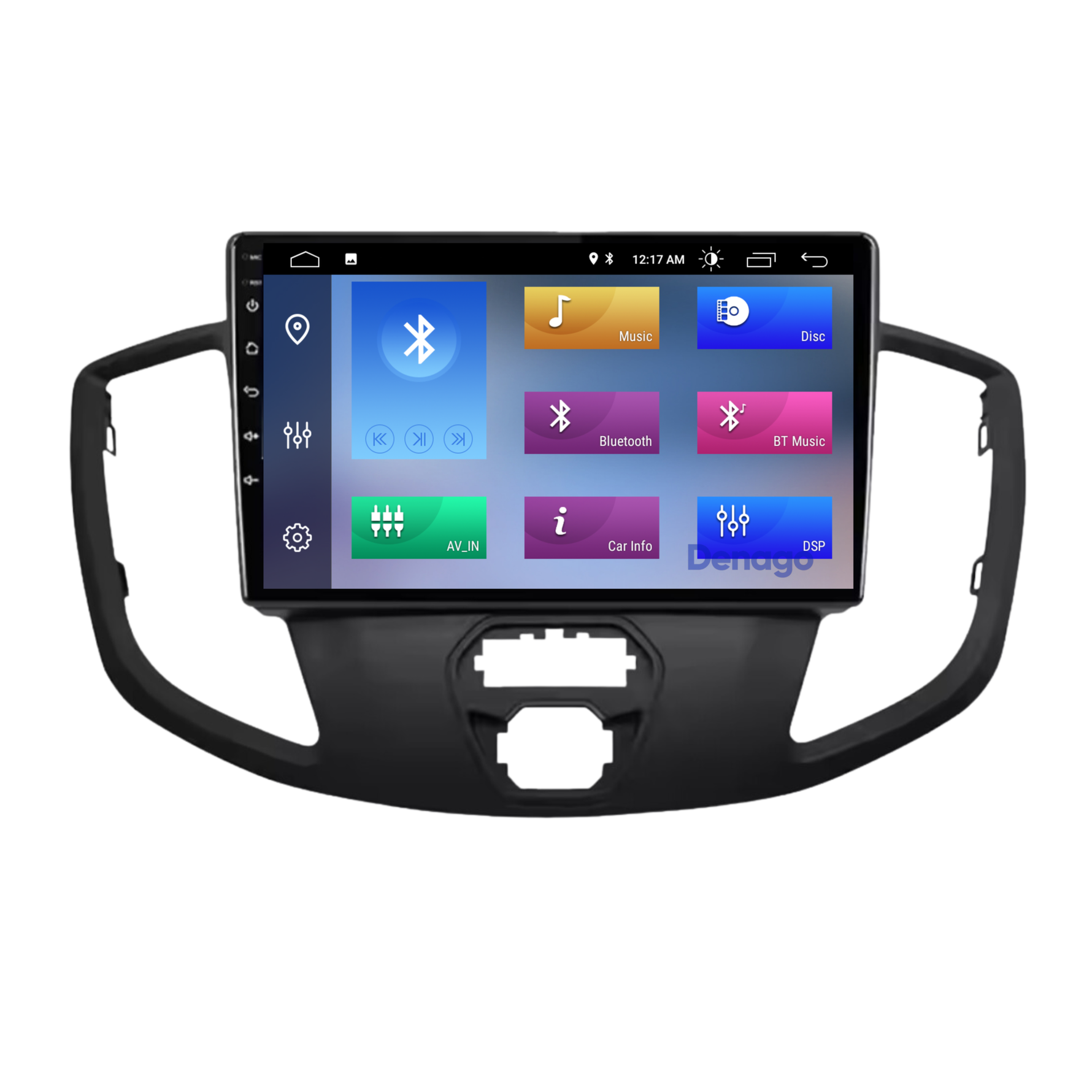 Ford Transit CarPlay autoradio | 2014 t/m 2021 | Denago DNG-A62 | 9 inch | Android 13 | Draadloos CarPlay & Android Auto