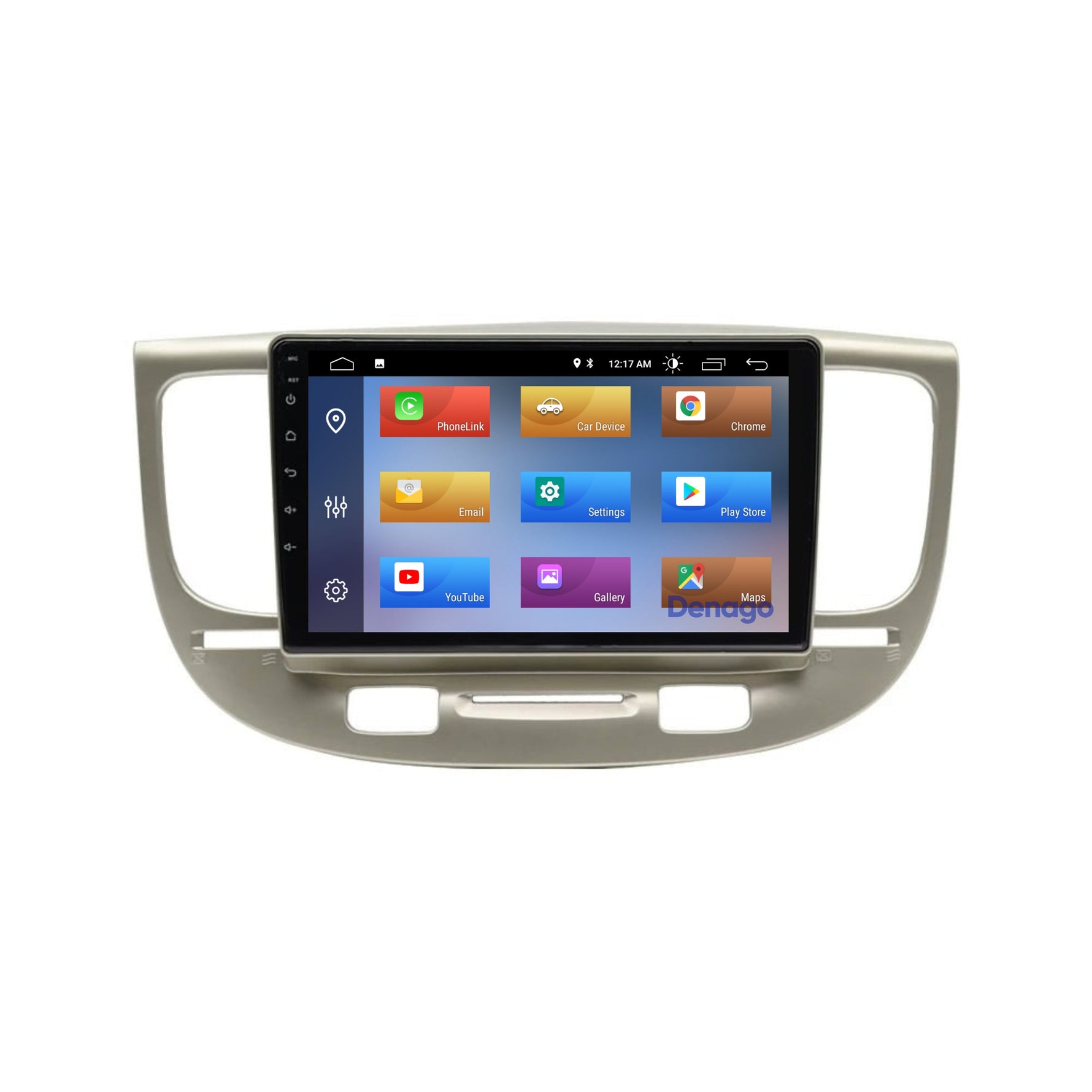 Kia Rio CarPlay autoradio | 2006 t/m 2010 | Denago DNG-A173 | 9 inch | Android 13 | Draadloos CarPlay & Android Auto