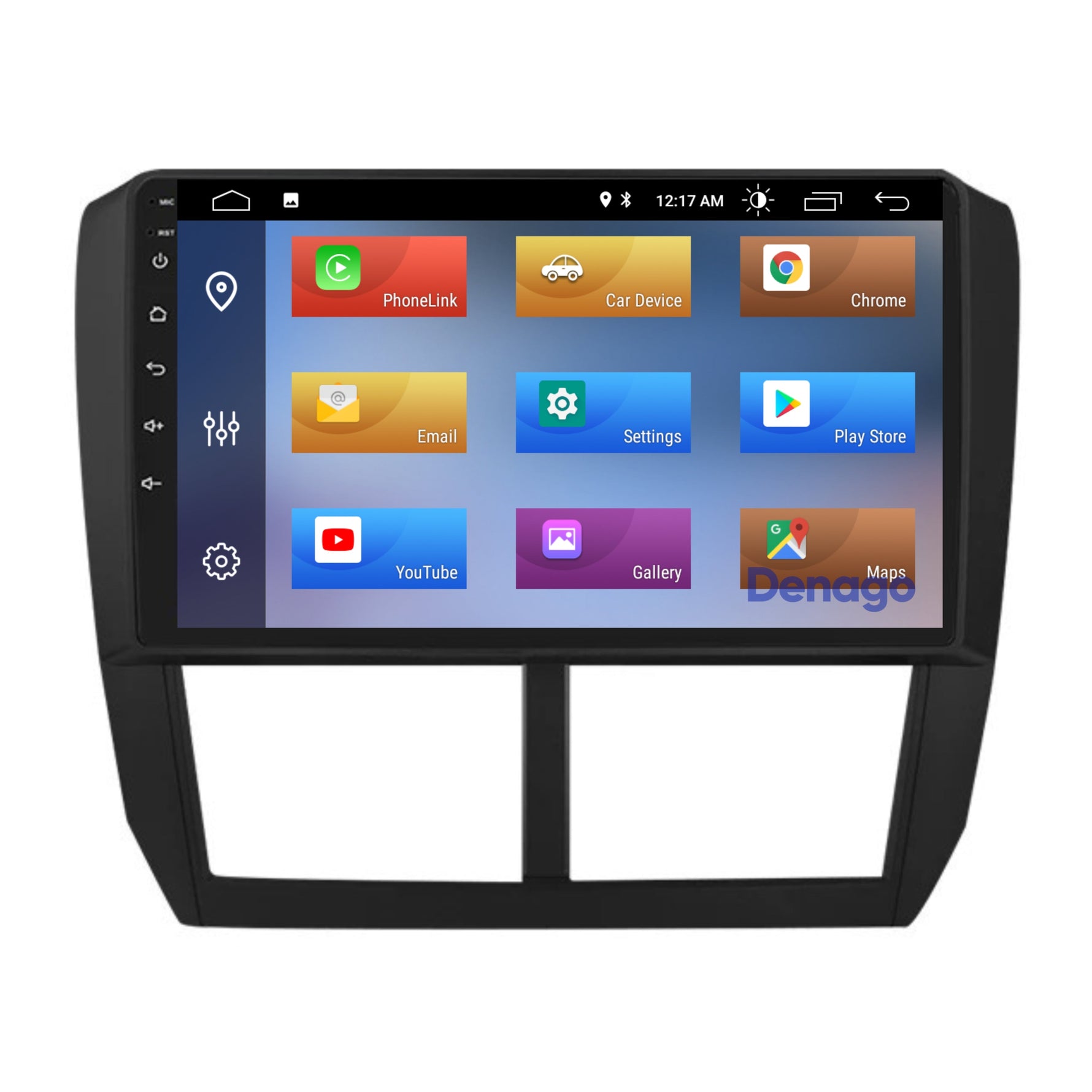 Subaru Forester CarPlay autoradio | 2008 t/m 2012 | Denago DNG-A132 | 9 inch | Android 13 | Draadloos CarPlay & Android Auto