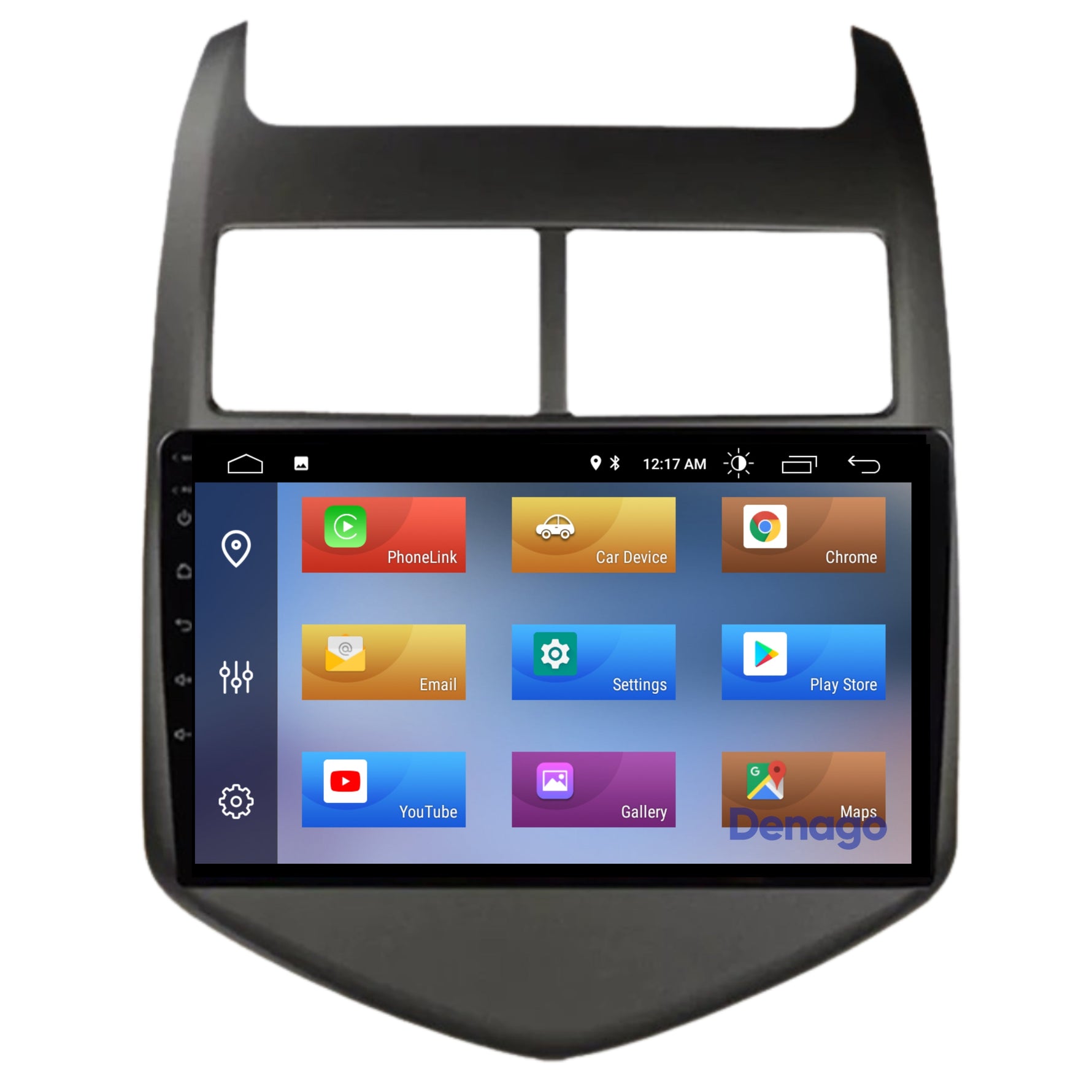 Chevrolet Aveo CarPlay autoradio | 2013 t/m 2015 | Denago DNG-A129 | 9 inch | Android 13 | Draadloos CarPlay & Android Auto