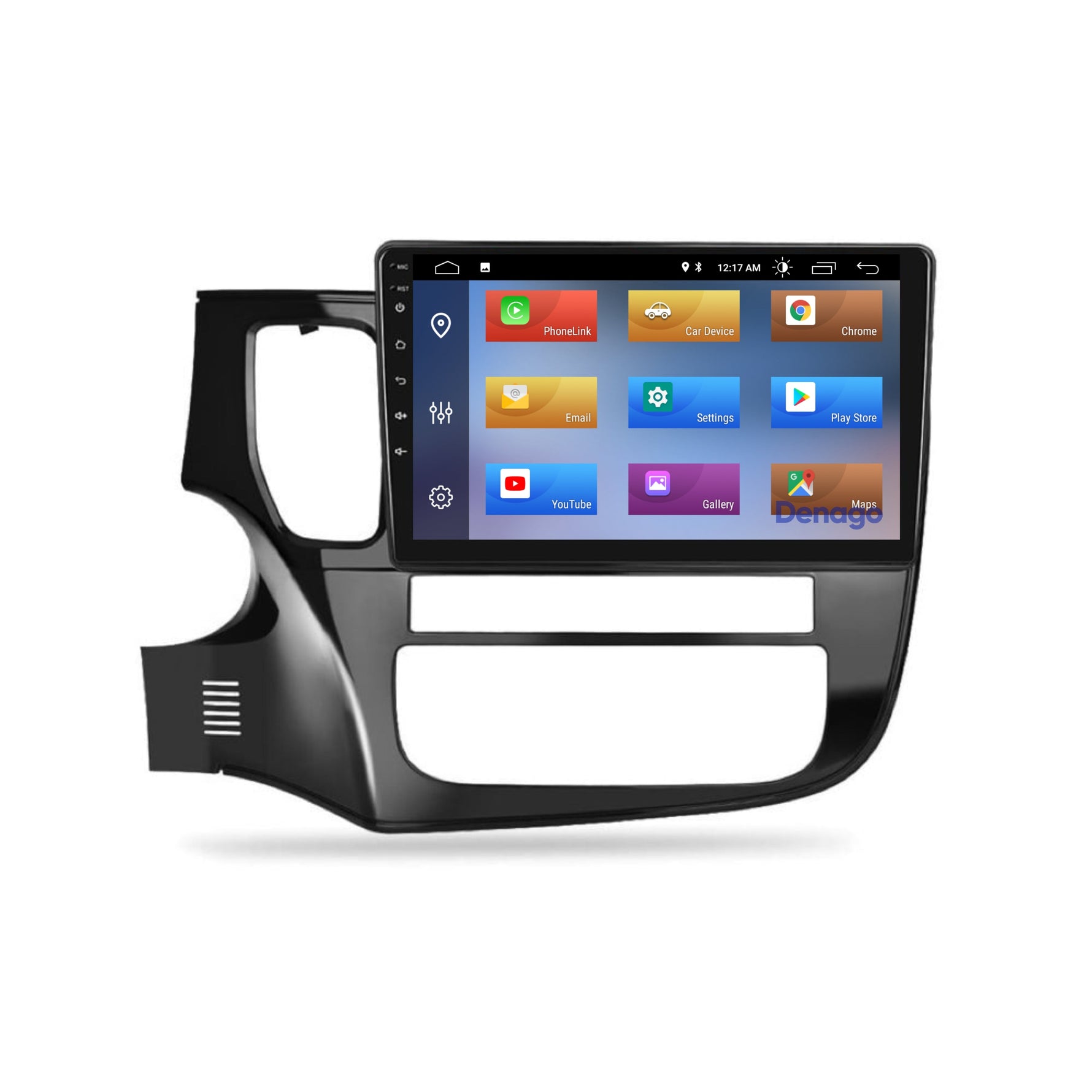 Mitsubishi Outlander CarPlay autoradio | 2012 t/m 2019 | Denago DNG-A124 | 10 inch | Android 13 | Draadloos CarPlay & Android Auto