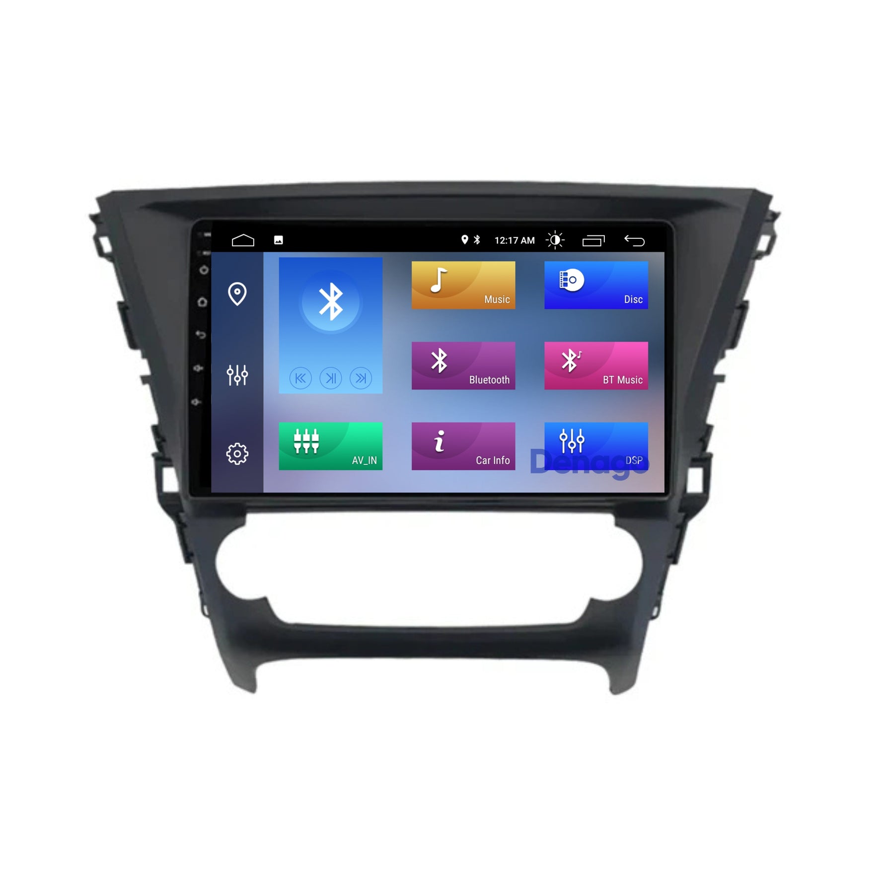 Toyota Avensis CarPlay autoradio | 2015 t/m 2018 | Denago DNG-A220 | 9 inch | Android 13 | Draadloos CarPlay & Android Auto